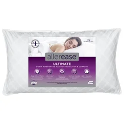 AllerEase Ultimate Protection and Comfort Down Alternative Pillow - King