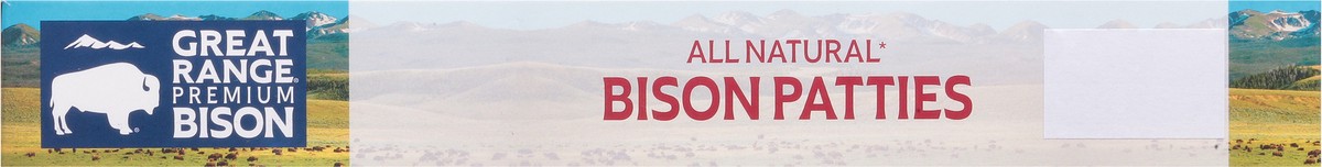 slide 11 of 13, Great Range Bison Patties 4 ea, 4 ct