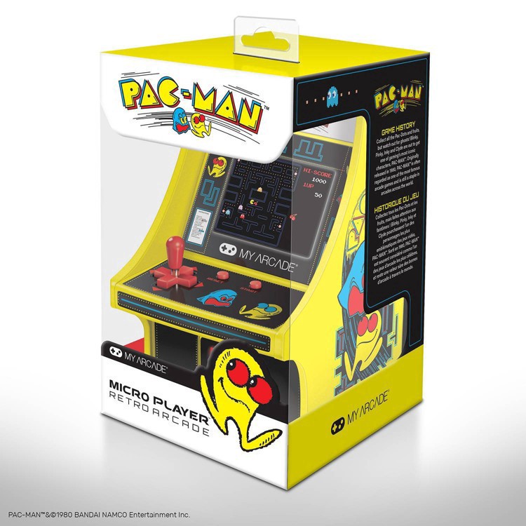 slide 3 of 10, My Arcade MyArcade Micro Player Retro Arcade - Pac-Man, 1 ct