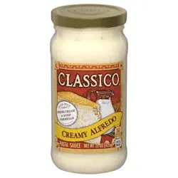 Classico Creamy Alfredo Pasta Sauce, 15 oz Jar