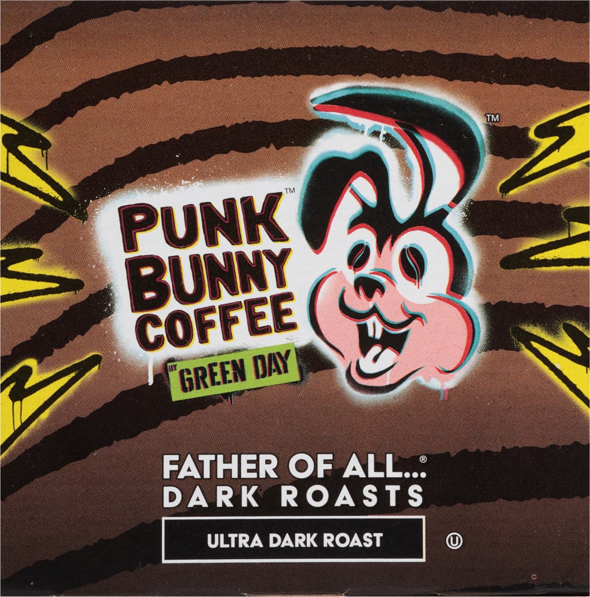 slide 4 of 15, Punk Bunny Coffee Ultra Dark Roast Coffee 10 K-Cup Pods, 10 ct