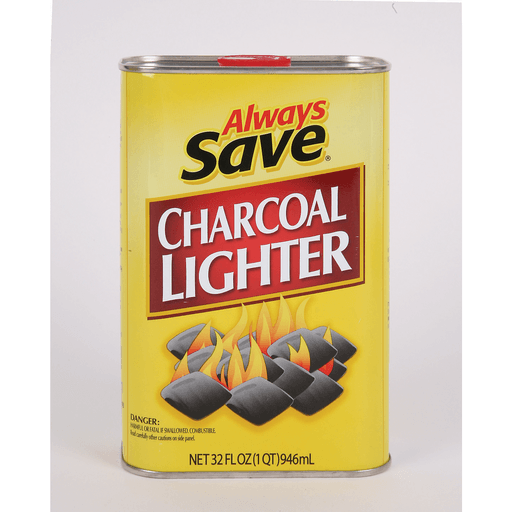 slide 1 of 1, Always Save Charcoal Lighter Fluid, 32 oz