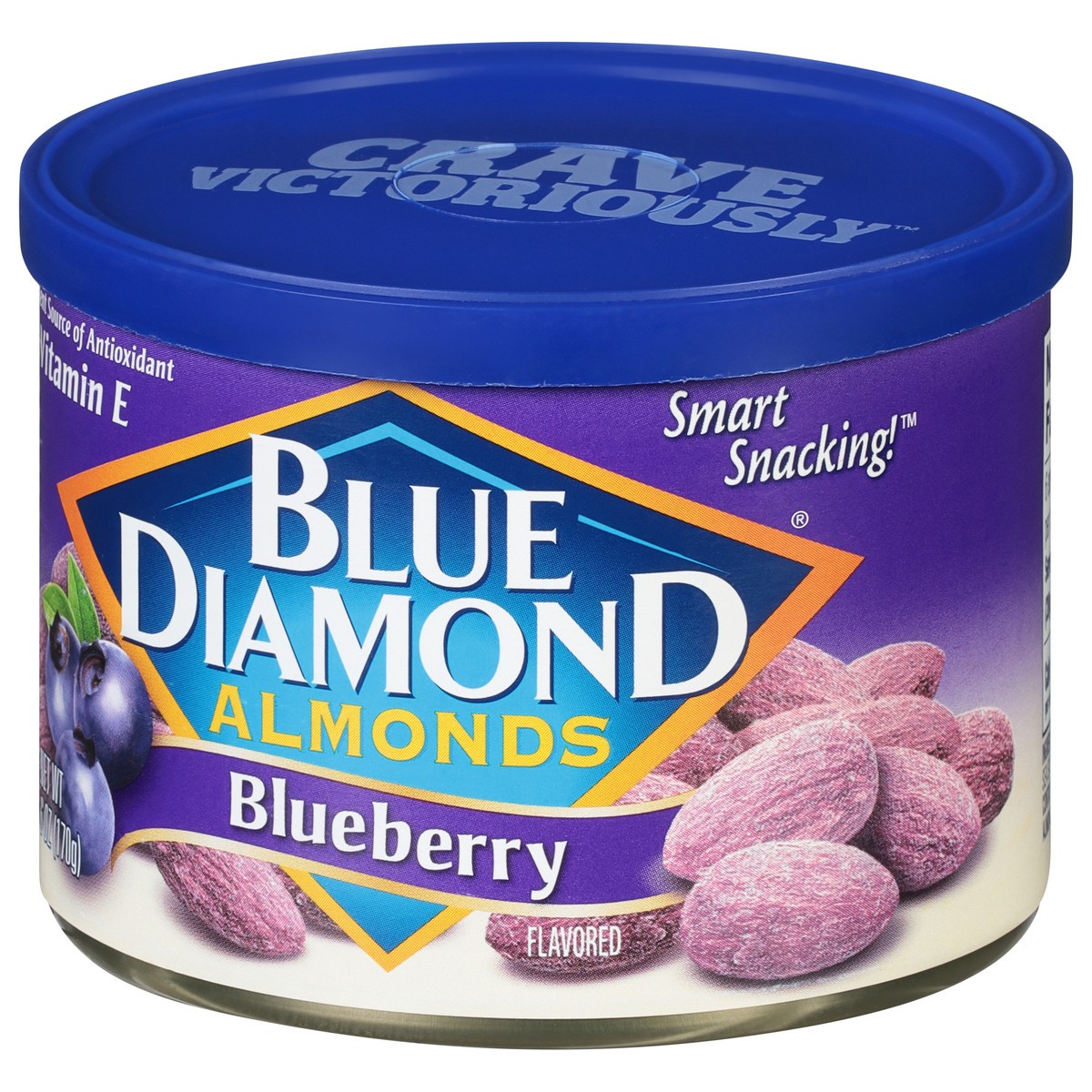slide 7 of 9, Blue Diamond Almonds Blueberry, 6 oz