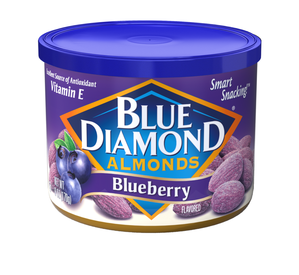 slide 1 of 1, Blue Diamond Blueberry Almonds, 6 oz