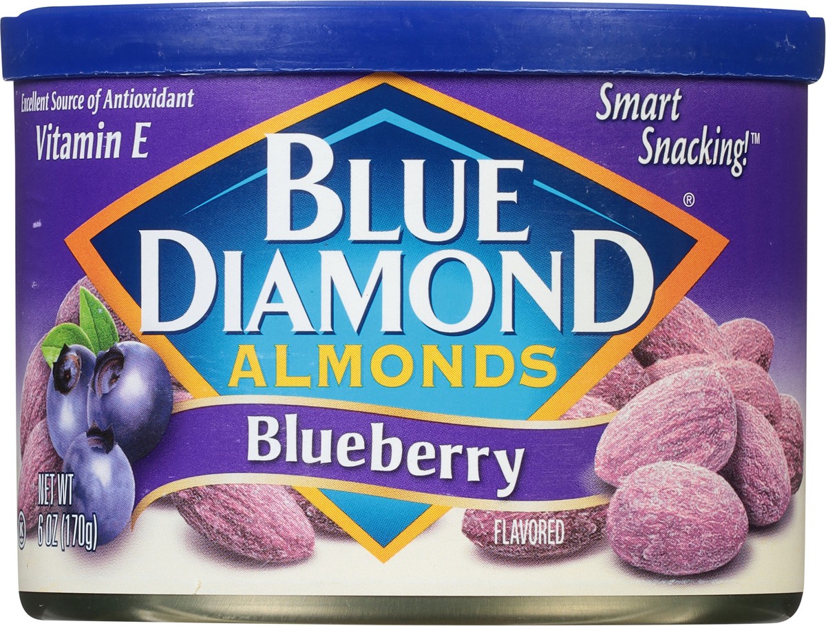 slide 8 of 9, Blue Diamond Almonds Blueberry, 6 oz