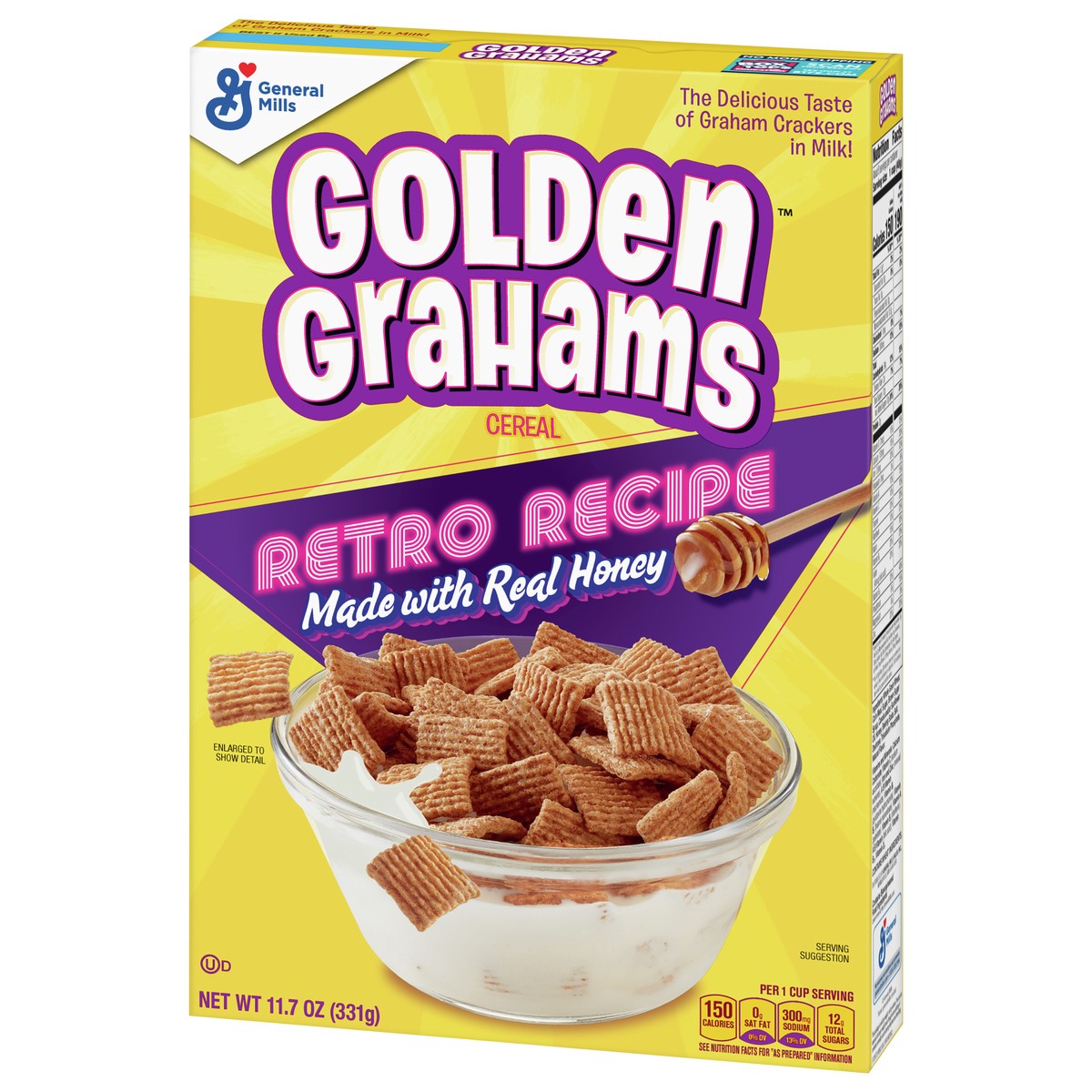 slide 2 of 9, Golen Grahams Breakfast Cereal, 11.7 oz
