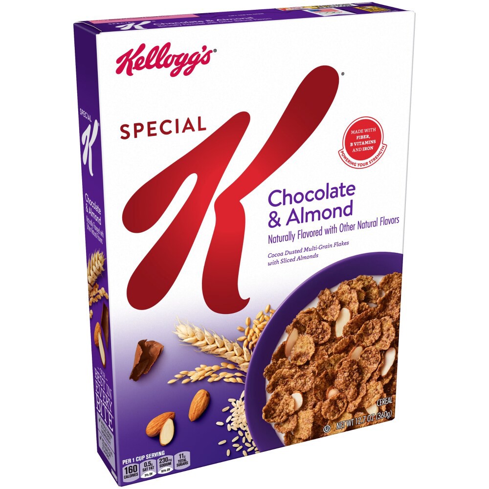 slide 1 of 7, Special K Chocolate Almond Cereal - Kellogg's, 12.7 oz