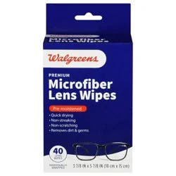 Walgreens Pre-Moistened Lens Wipes