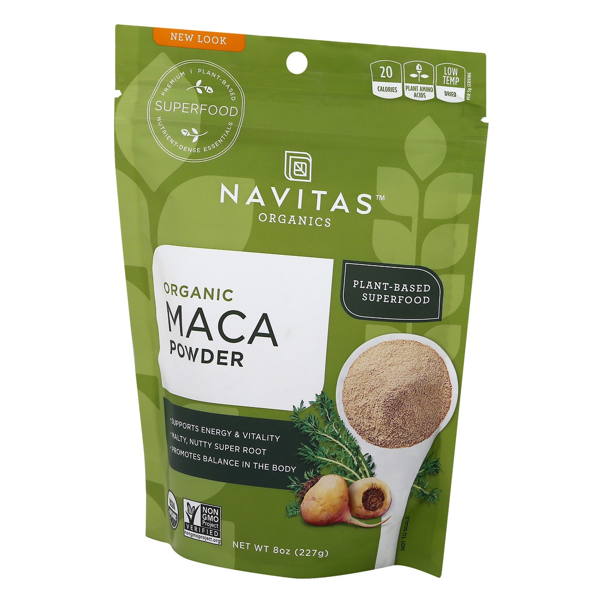 slide 8 of 9, Navitas Organic Maca Powder 8 oz, 8 oz