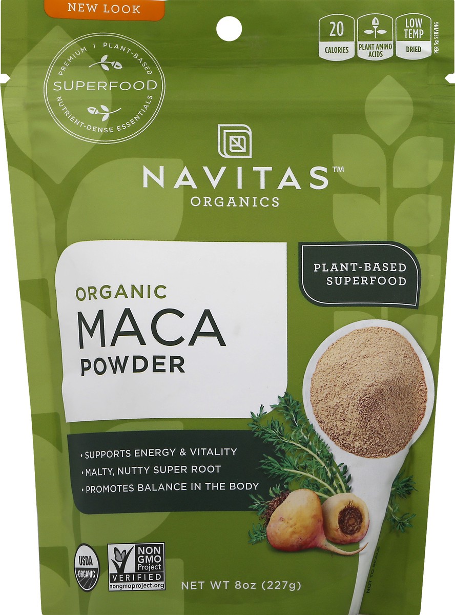 slide 9 of 9, Navitas Organic Maca Powder 8 oz, 8 oz