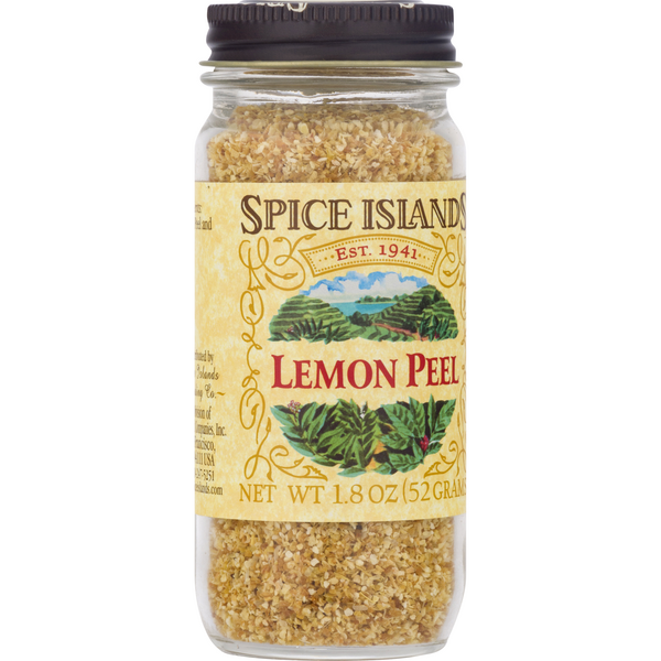 slide 1 of 1, Spice Islands Lemon Peel, 1.8 oz