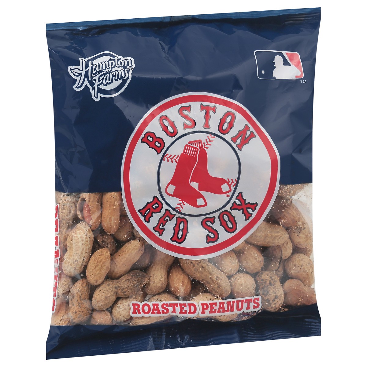 slide 2 of 11, Hampton Farms Boston Red Sox Roasted Peanuts - No Salt, 12 oz