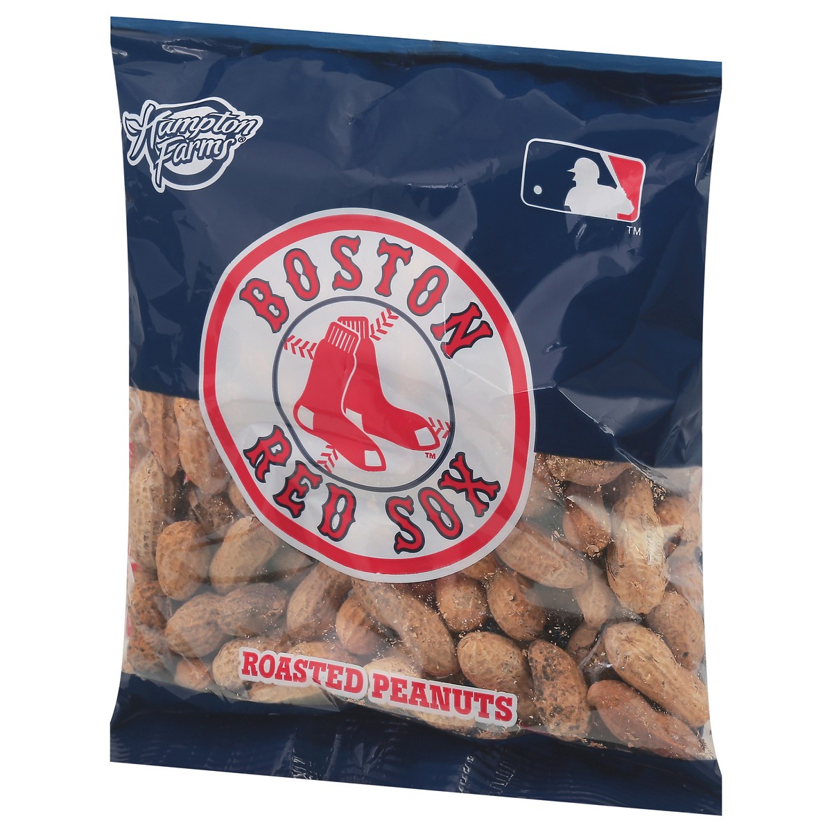 slide 3 of 11, Hampton Farms Boston Red Sox Roasted Peanuts - No Salt, 12 oz