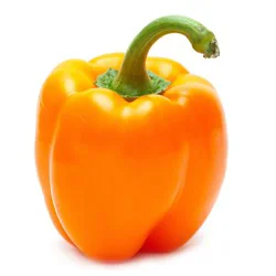 Organic Peppers Orange