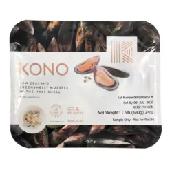 Kono Greenshell Mussels 1.5Lb