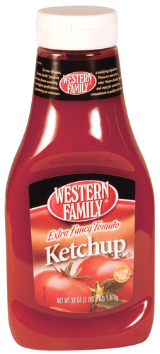 slide 1 of 1, Western Family Ketchup Tomato Fancy, 38 oz