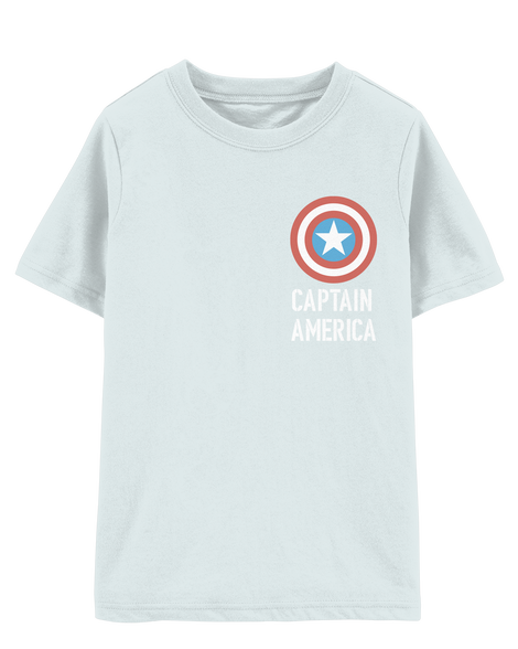 slide 1 of 3, Carter's Carters Kid Captain America Tee Multi 12, 1 ct