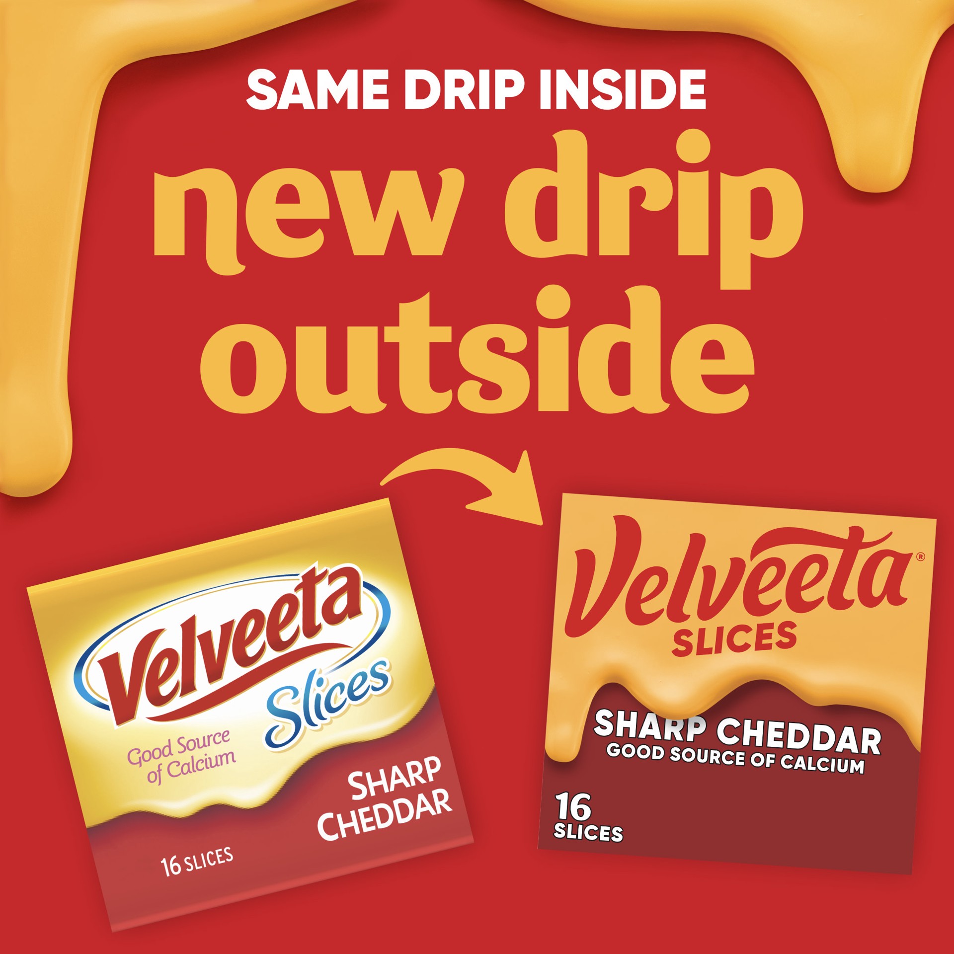 Velveeta Slices Sharp Cheddar Cheese Pack 12 oz Shipt