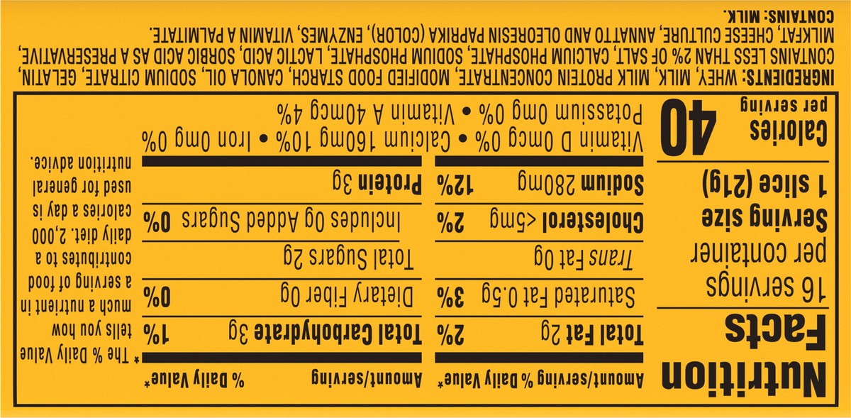 slide 7 of 9, Velveeta Slices Sharp Cheddar Cheese, 16 ct Pack, 16 ct