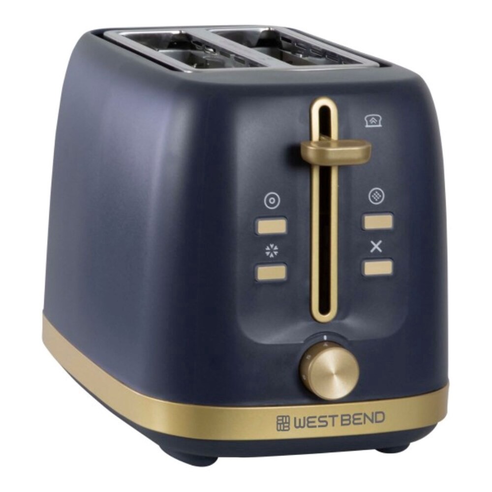 slide 2 of 4, Westbend Timeless Toaster Sllate Blue - 2 Slice, 1 ct