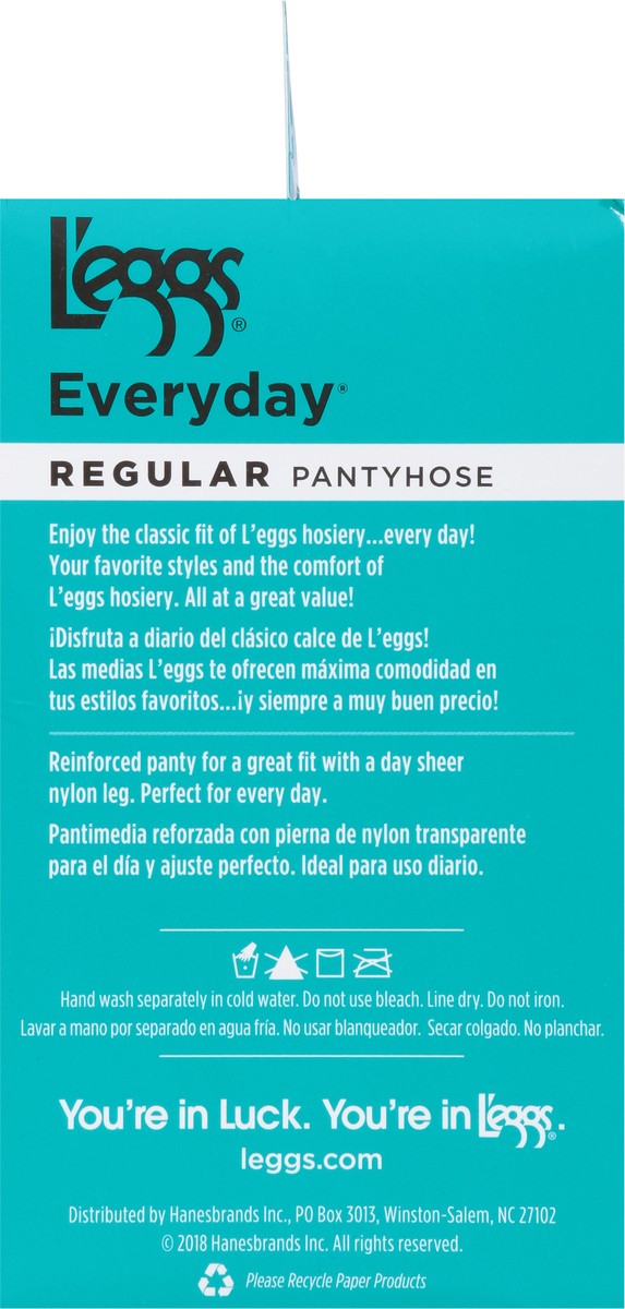 slide 8 of 9, L'eggs Everyday Suntan Regular Pantyhose Q Extra Value 4 ea, 4 ct