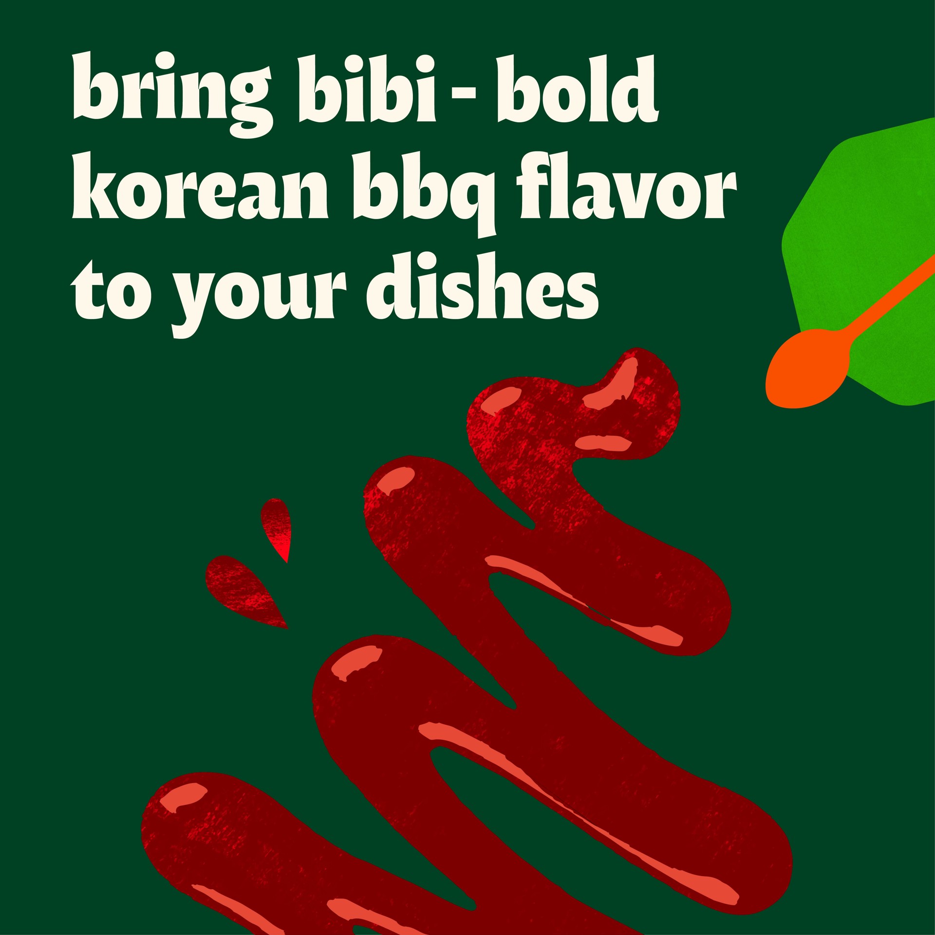 slide 2 of 9, Bibigo Spicy Korean BBQ Drizzle Hot Sauce, 12.16 oz