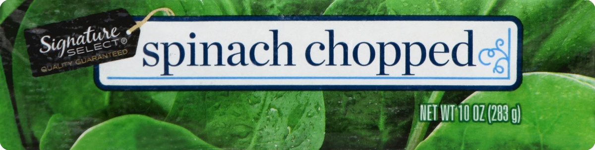 slide 7 of 7, Signature Select Spinach 10 oz, 10 oz