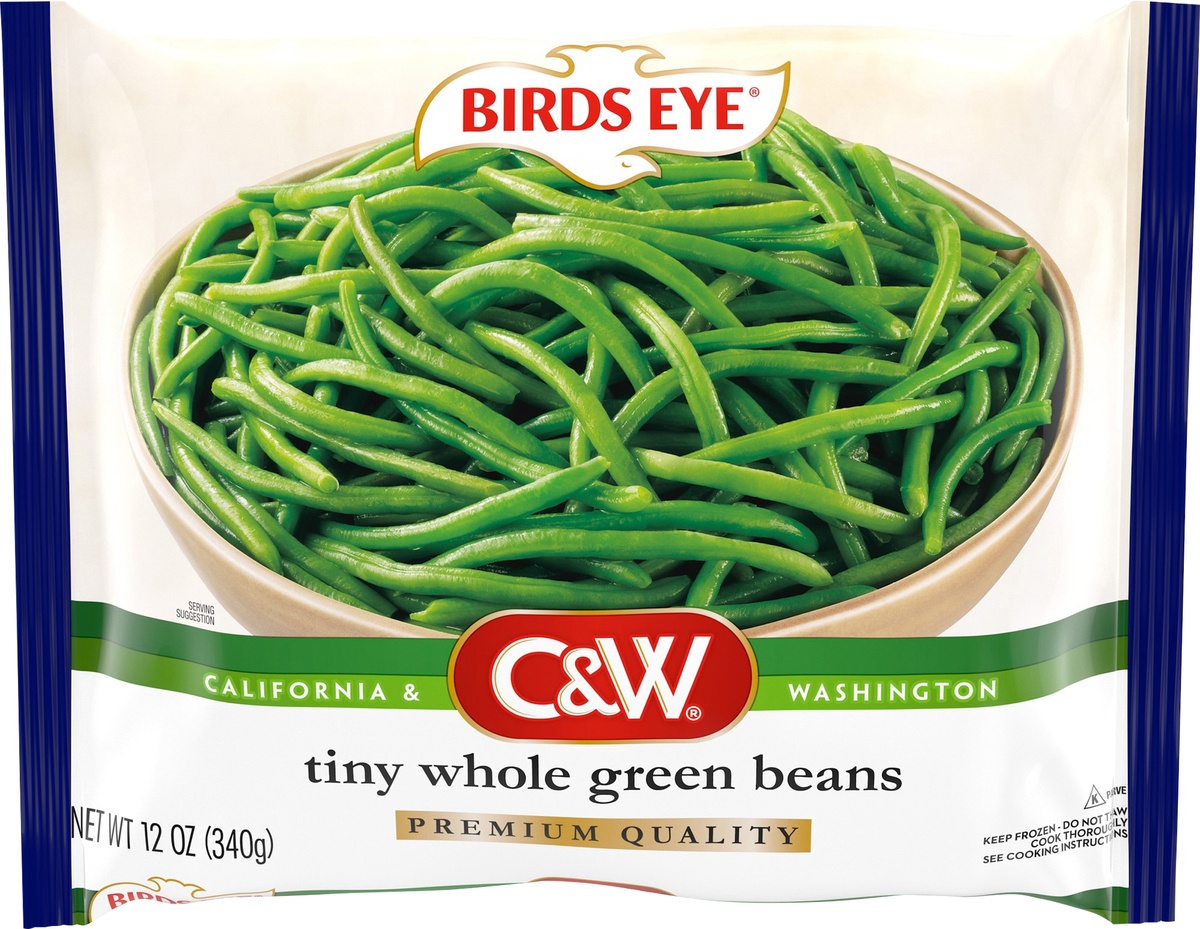 slide 6 of 8, Birds Eye C&W Tiny Whole Green Beans, 12 oz