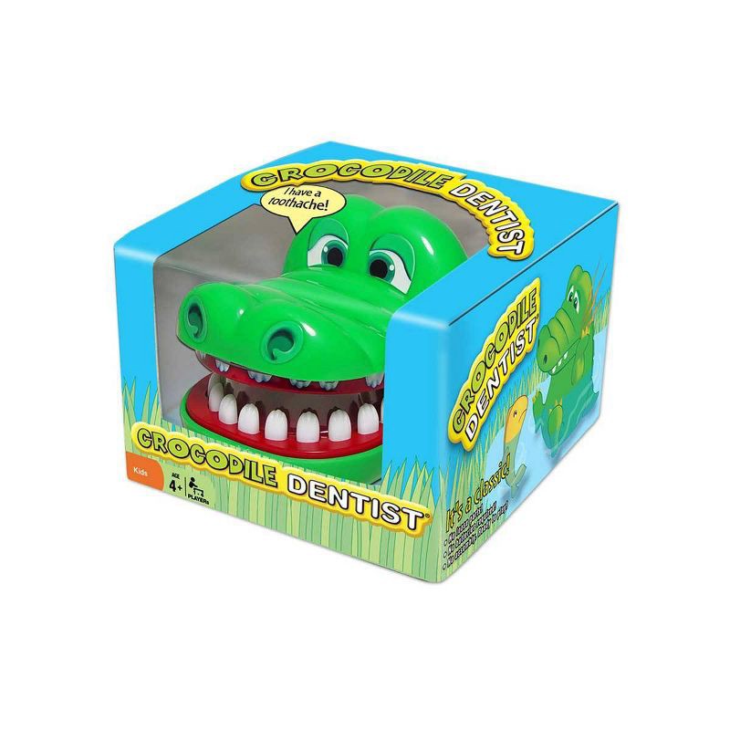 slide 2 of 4, Crocodile Dentist Game: Winning Moves Classic for Creative Thinking, 1-4 Players, 15-20 Minutes Play, 1 ct