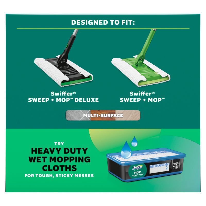 slide 12 of 12, Swiffer Sweeper Dry Pads Sweeping Cloths - Unscented - 32ct, 32 ct