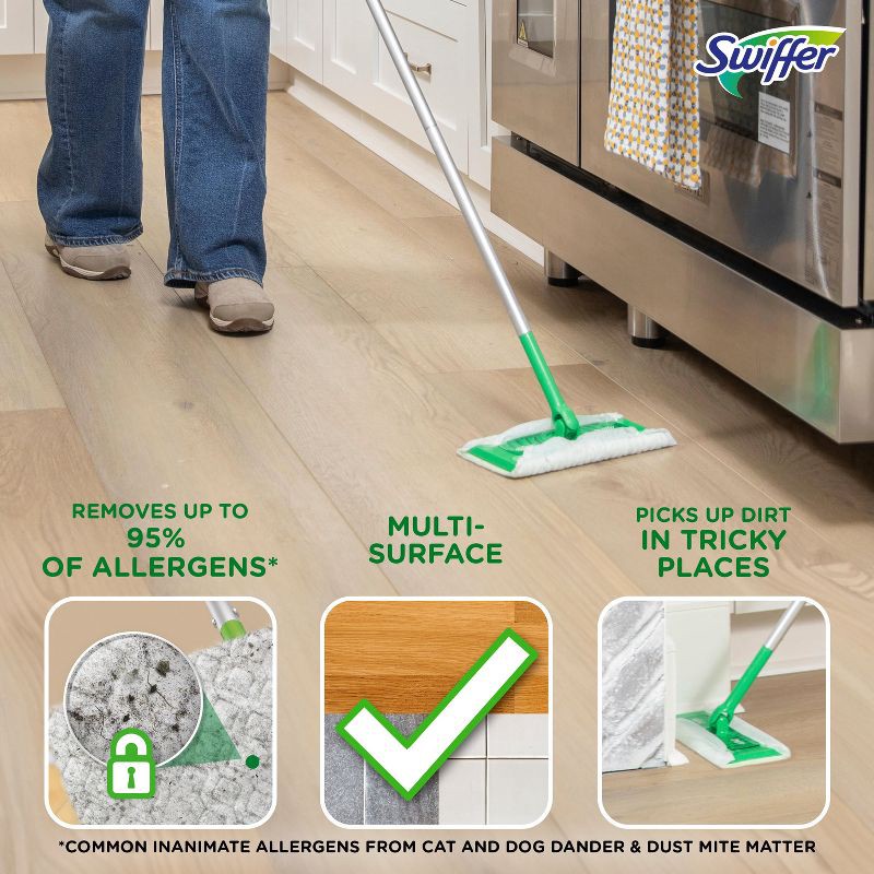 slide 15 of 15, Swiffer Sweeper Dry Pads Sweeping Cloths - Unscented - 32ct, 32 ct