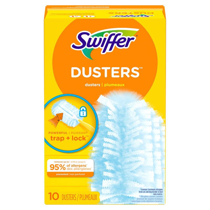 slide 2 of 13, Swiffer Dusters Multi-Surface Refills - Unscented - 10ct, 10 ct