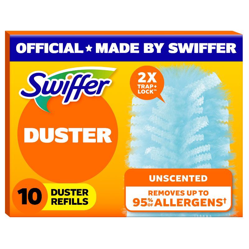 slide 1 of 15, Swiffer Dusters Multi-Surface Refills - Unscented - 10ct, 10 ct