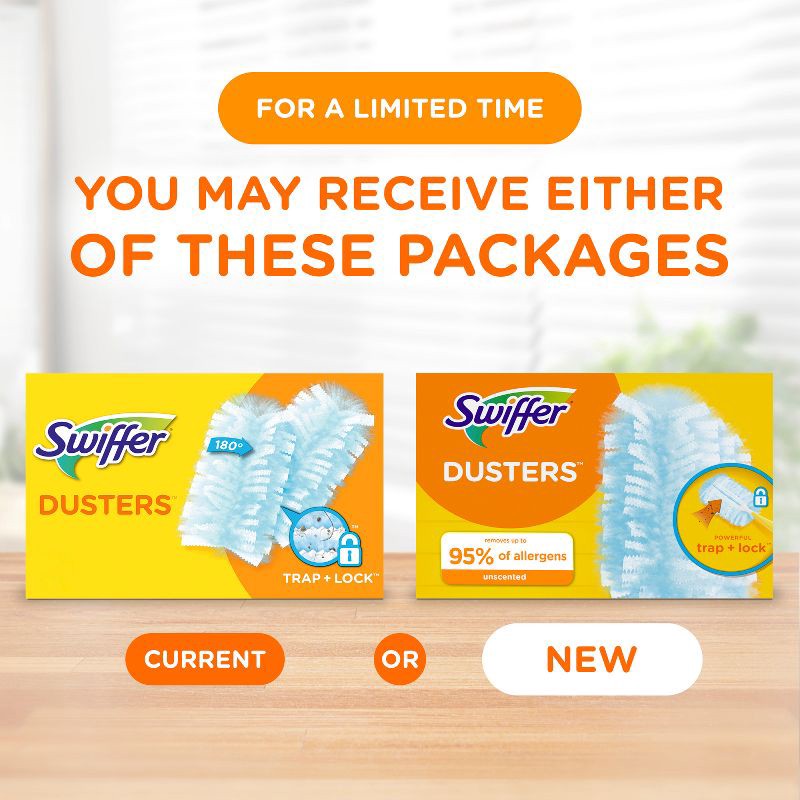 slide 10 of 13, Swiffer Dusters Multi-Surface Refills - Unscented - 10ct, 10 ct