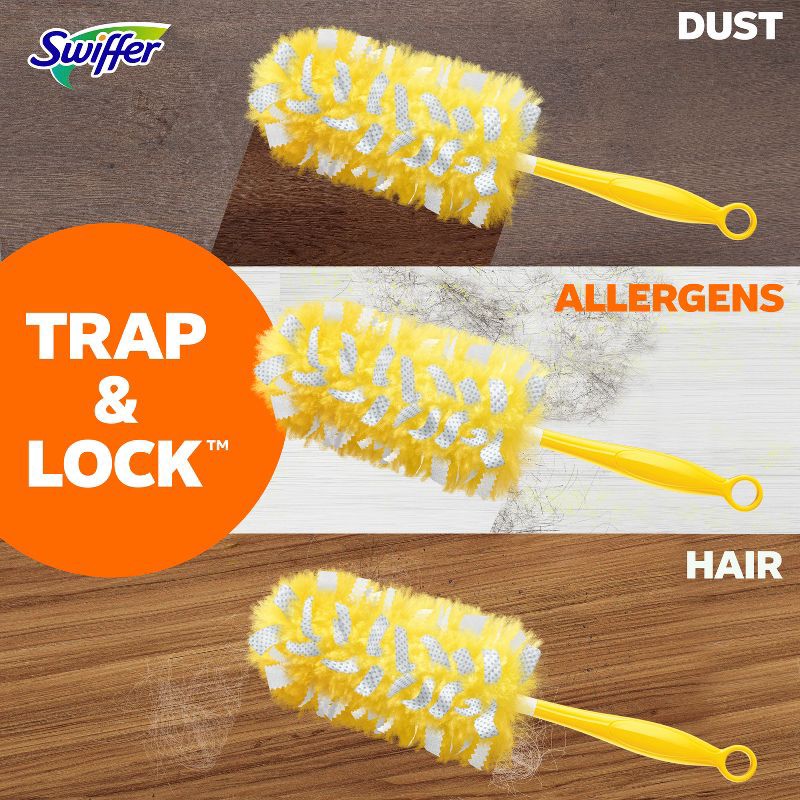 slide 8 of 16, Swiffer Duster Multi-Surface Heavy Duty Refills - Unscented - 6ct, 6 ct