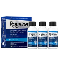 Rogaine Men's Hair Treatment Solution - Trial Size - 2 fl oz/3pk