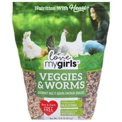 Love My Girls Veggies & Worms 5 lb