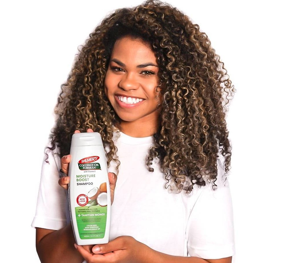 slide 5 of 8, Palmers Coconut Oil Formula Moisture Boost Shampoo - 13.5 fl oz, 13.5 fl oz