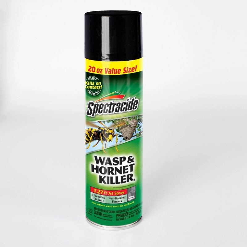 slide 1 of 4, 20oz Wasp & Hornet Killer Aerosol - Spectracide, 20 oz