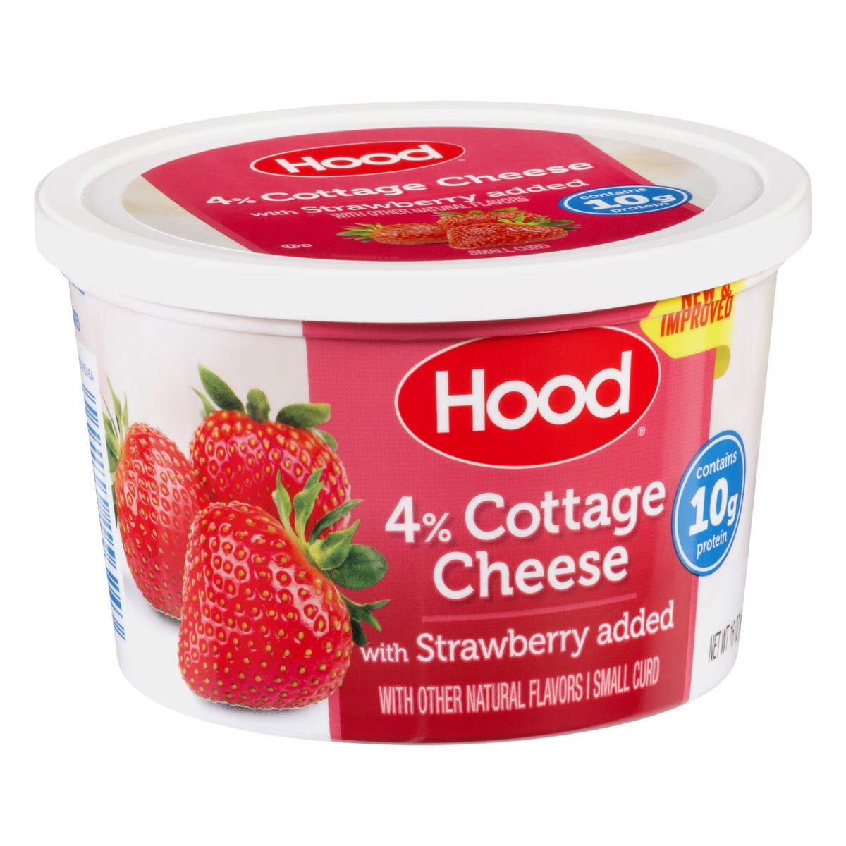 slide 5 of 10, Hood Cottage Cheese with Strawberry, 16 oz, 16 oz