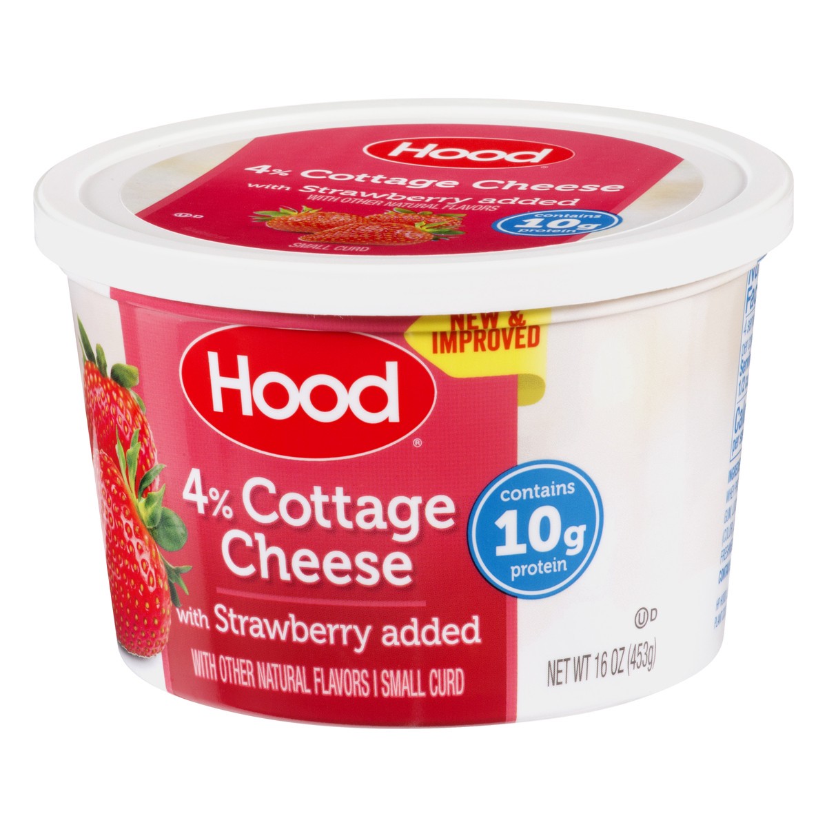 slide 6 of 10, Hood Cottage Cheese with Strawberry, 16 oz, 16 oz