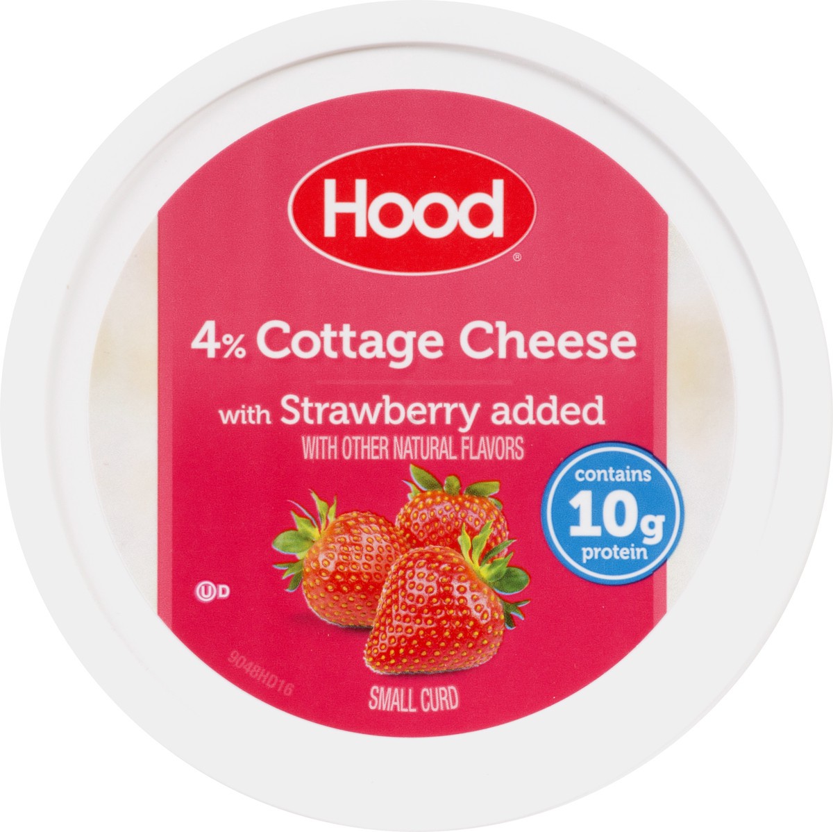 slide 2 of 10, Hood Cottage Cheese with Strawberry, 16 oz, 16 oz