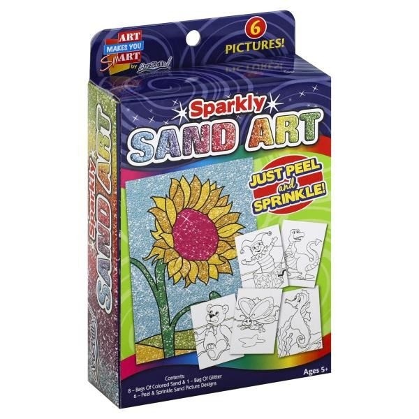 slide 1 of 1, ArtSkills Sparkly Sand Art - 6 CT, 6 ct