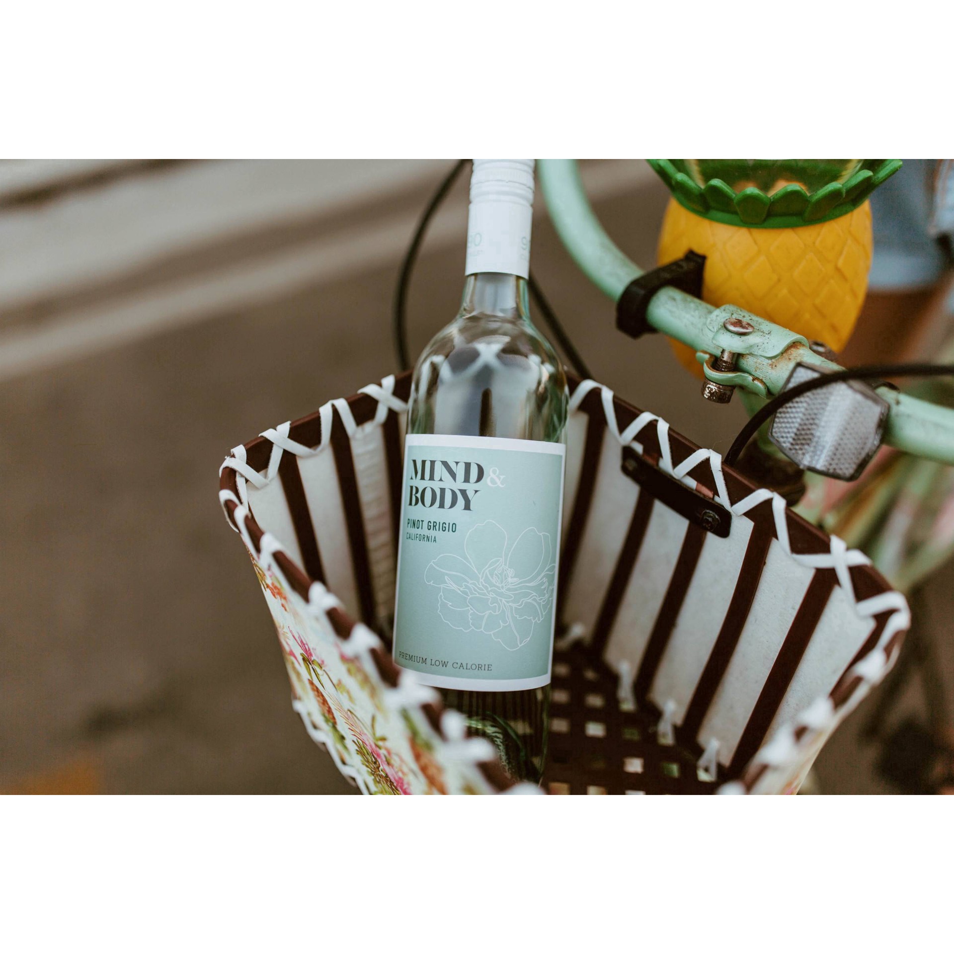 slide 6 of 16, Mind & Body Pinot Grigio White Wine - 750ml Bottle, 750 ml