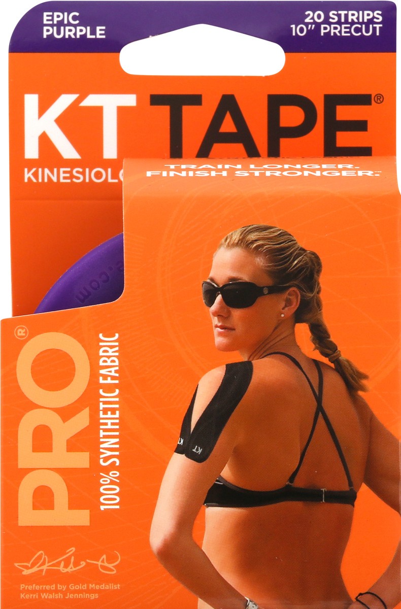 slide 1 of 9, KT Tape Pro Epic Purple Therapeutic Tape 20 ea, 20 ct