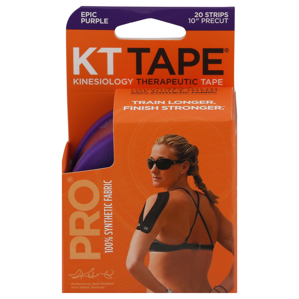 slide 1 of 9, KT Tape Pro Epic Purple Therapeutic Tape 20 ea, 20 ct