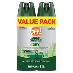OFF! Deep Woods Mosquito Repellent Bug Spray - 2ct/4oz each