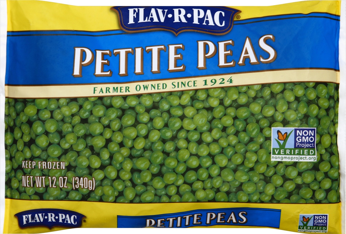 slide 4 of 7, Flav-R-Pac Petite Peas, 