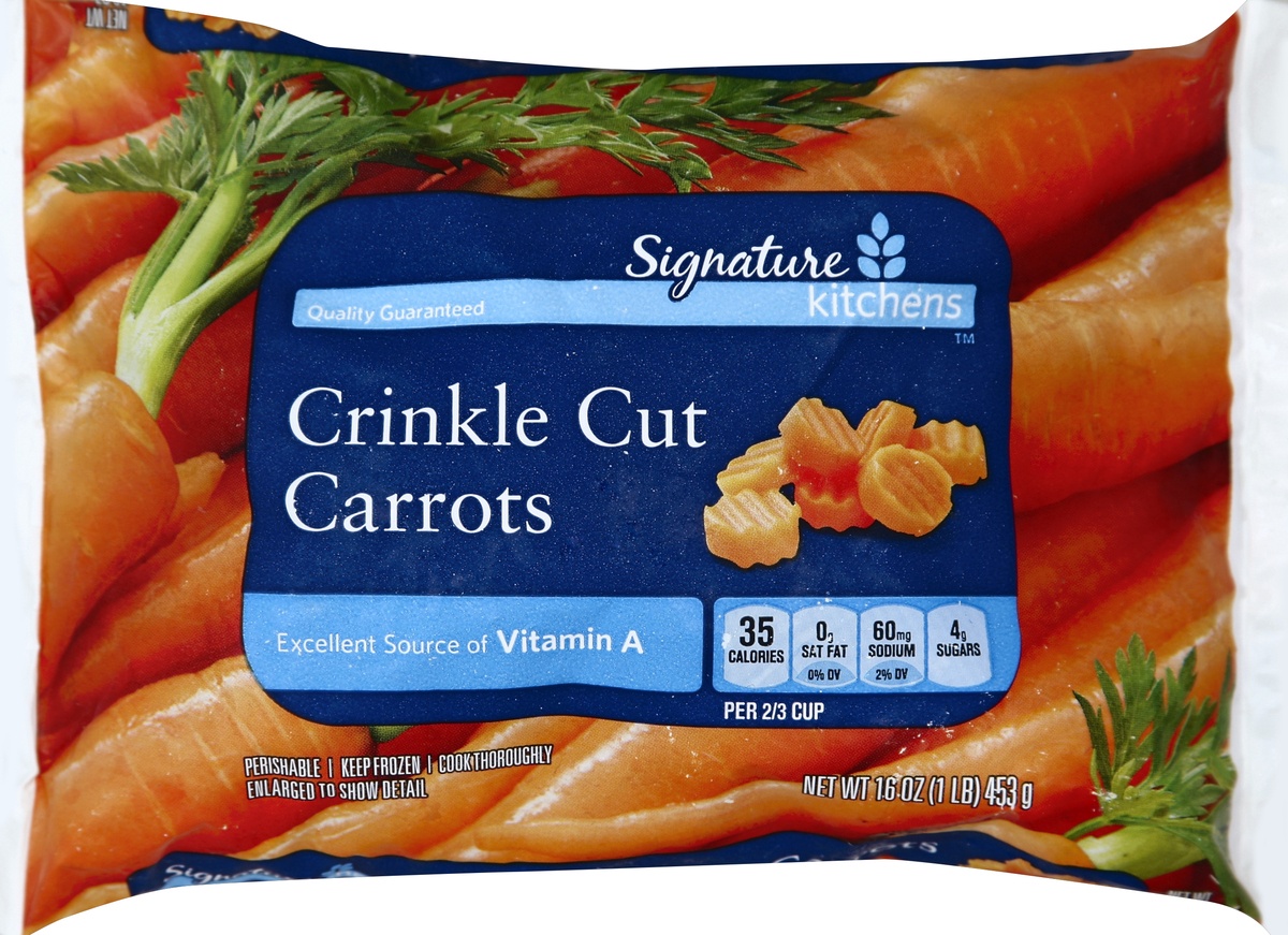 slide 3 of 5, Signature Select Carrots 16 oz, 