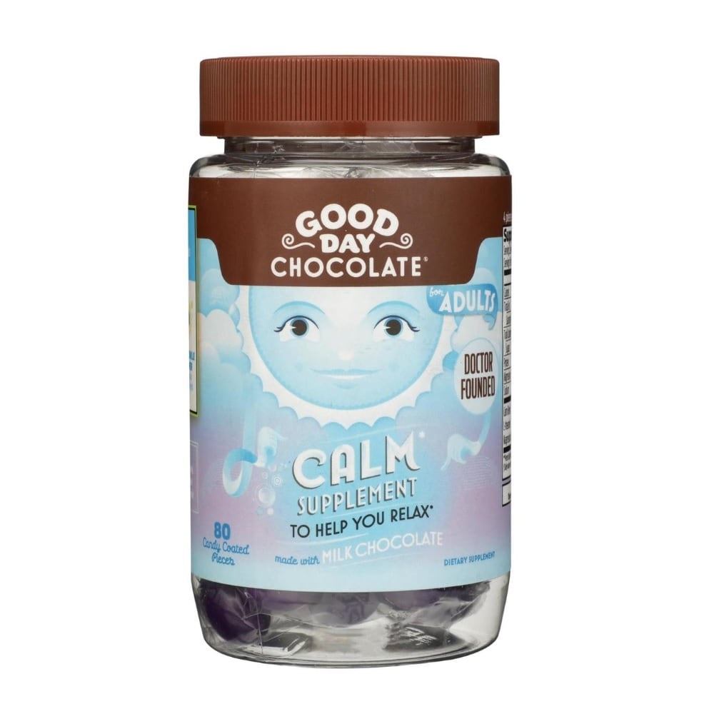 slide 1 of 7, Good Day Chocolate Calm Supplement 50 ea, 50 ct